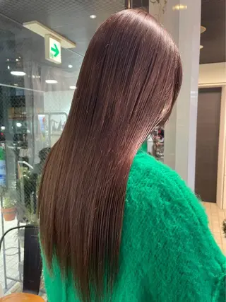 ロング カラー 似合わせカットカラー 🤍🎀honokaのヘアスタイル