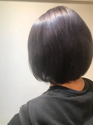 ショート カラー ブリーチ/髪質改善/ レイヤー/YUTO‎のヘアスタイル