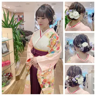 ヘアアレンジ GRANLUSSO 〜グランルッソ駅前店所属・木口 嘉美のヘアスタイル