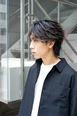 メンズ メンズカット/ ミディアム/ioriのヘアスタイル