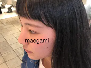 ロング 本山　くせ毛のカット 尾島光季のヘアスタイル