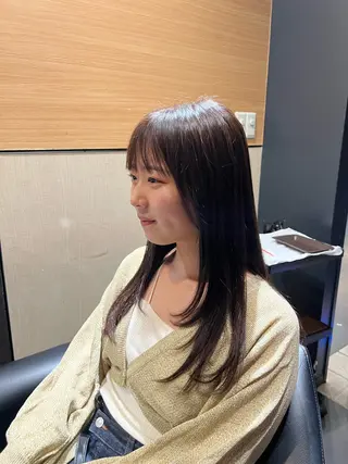 ロング 半個室/髪質改善/ 🫧苅屋菜奈子のヘアスタイル