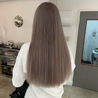 ロング カラー タマキ/似合わせ カット/Wカラーのヘアスタイル