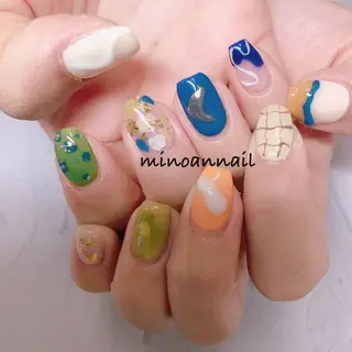 ネイル 美ノ庵ネイルサロン メトロポリタン前店のネイルデザイン