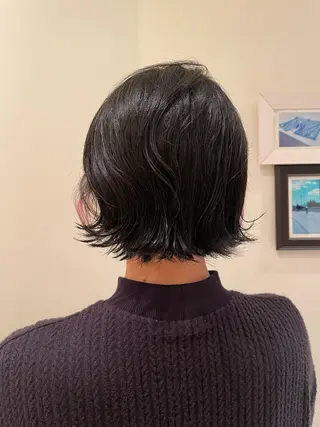 ショート ボブ ホノカのヘアスタイル