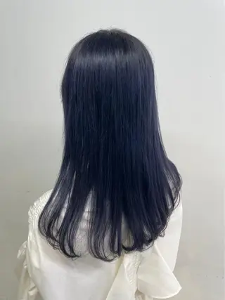 ロング カラー ［銀座］淡色 ラベンダー🫧大村のヘアスタイル