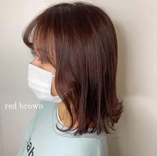 セミロング カラー 🌈re-room EIKI🇰🇷のヘアスタイル