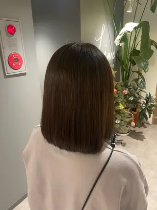 ミディアム カットモデル募集中 友香のヘアスタイル