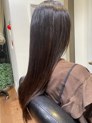 ロング カラー LUCIDO STYLE RUTTU所属・タグチ ランのヘアスタイル