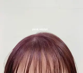 ミディアム カラー 顔周りレイヤー 🎀マリノのヘアスタイル