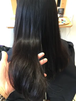 ロング カラー ツヤ髪専門美容師 桑原　和誠のヘアスタイル