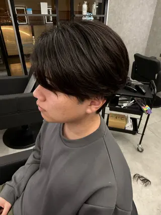 ミディアム 本田 春音のヘアスタイル