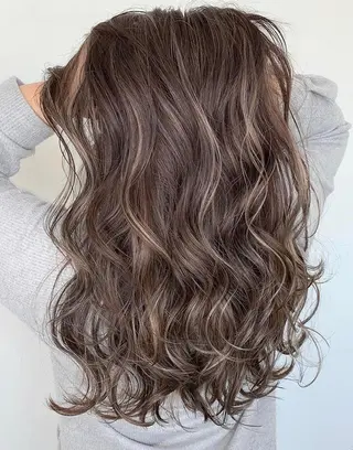 ロング 太白区白髪ぼかし/ ボブカット/千葉達人のヘアスタイル