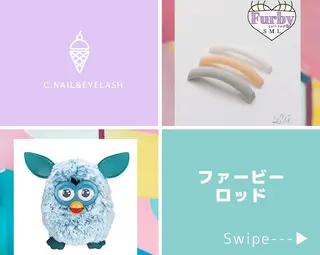 マツエク・マツパ C.Nail&EYE 　chiharuのマツエク・マツパデザイン