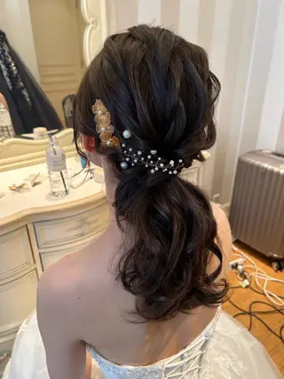 セミロング 若井 春実のヘアスタイル