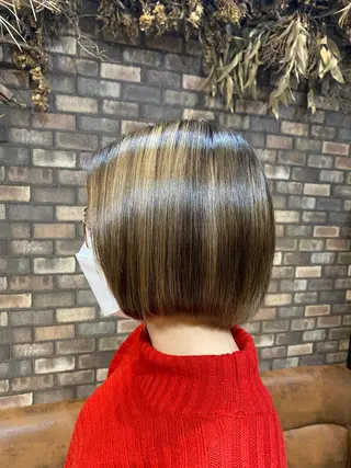 ショート .・.艶髪ヘアケア サカモト.・.のヘアスタイル