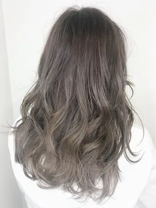 セミロング カラー メンズヘア特化 崎田 成人のヘアスタイル