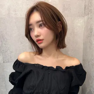 ミディアム LAVEL 代表 住吉　創のヘアスタイル