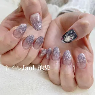 ミディアム nail jaol池袋店所属・ネイルJaol 池袋のネイルデザイン