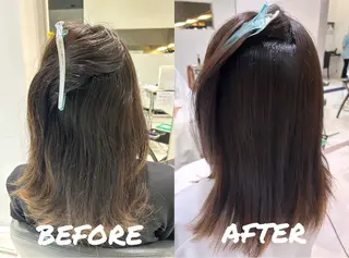 ロング パーマ 👑松山ストレート/ メンズヘア/龍仁👑のヘアスタイル