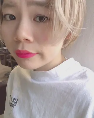ショート せこぐち まいのヘアスタイル