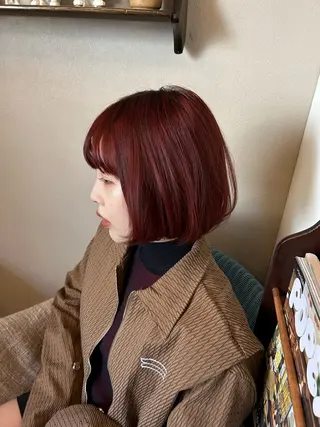 ショート カラー ヘアアレンジ Masaki ブリーチカラーのヘアスタイル