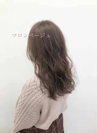 セミロング 【美容室が苦手な方 専問美容室】MIHOのヘアスタイル