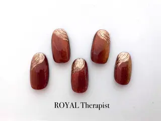ネイル 【寺岡】 ロイヤル•セラピストのネイルデザイン