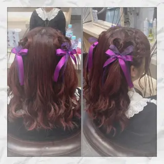 ヘアアレンジ ヘアセット/着付け 𓇼 松本 夏美𓇼のヘアスタイル