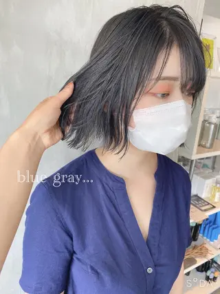 ショート カラー ヘアアレンジ stylist/蛯谷 珠里のヘアスタイル