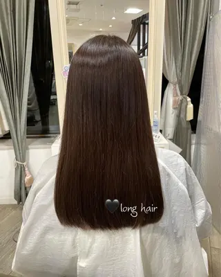 ロング 豊田 智美のヘアスタイル