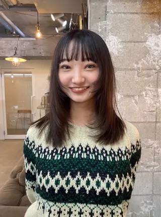 セミロング カラー GATTACA所属・KEI gattacaのヘアスタイル