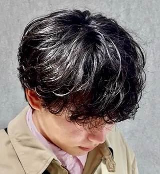 パーマ メンズ 👑駅近メンズサロン パーマ特化北千住👑のヘアスタイル