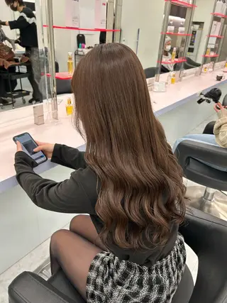 ロング 💗爆美女製造機💗 ハイトーン-髪質改善のヘアスタイル