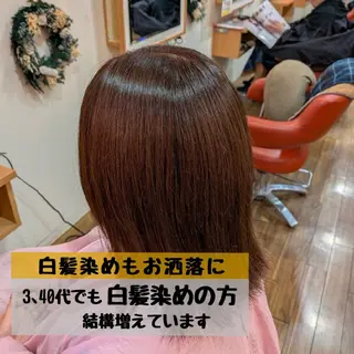 ミディアム 美容室IWAMI所属・中谷亮介 /大人世代のヘアスタイル