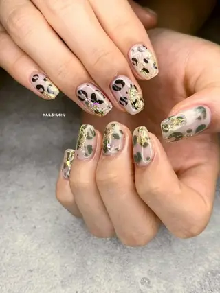 ネイル 3dパーツ/流行り 👧shushu❤️のネイルデザイン