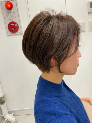 ショート カラー 似合わせ専門美容師 なかじまのヘアスタイル