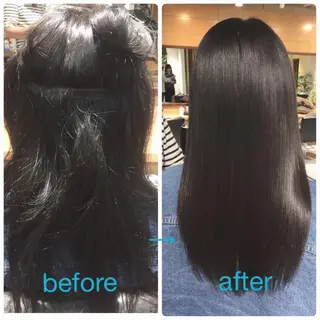 ミディアム セミロング ロング courage所属・kanako カナコのヘアスタイル