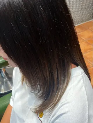 セミロング はせがわ りえのヘアスタイル