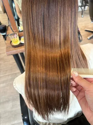 カラー マツパ/髪質改善/ ラベゼ岩倉のマツエク・マツパデザイン