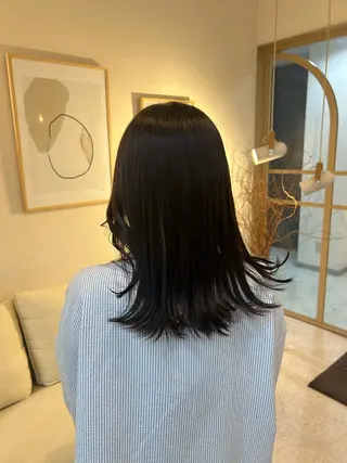 ミディアム LUVISM 神田こころのヘアスタイル