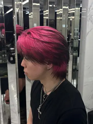 カラー ヘアアレンジ メンズ MEN'S HAIR SENSE所属・遠藤 幹斗のヘアスタイル