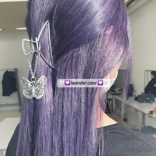 ロング カラー 𝐑𝐢𝐤𝐚 ໒꒱♡のヘアスタイル