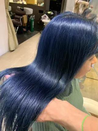 セミロング 髪質改善/マツパ 垢抜け透明カラー衣笠のヘアスタイル