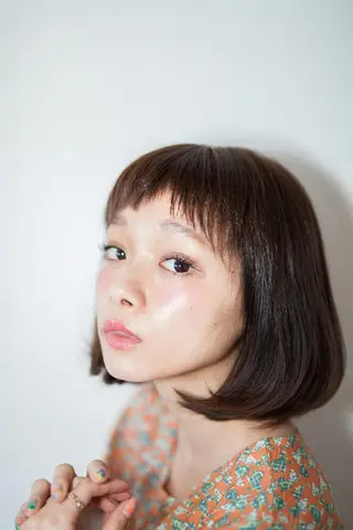 ショート カラー パーマ ヘアアレンジ キッズ メンズ アロンジェ 蕨駅西口のヘアスタイル