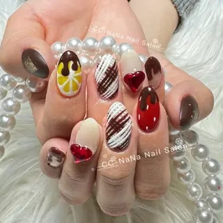 ネイル 💎CC・NaNa 韓国風ネイル🌙Cのネイルデザイン