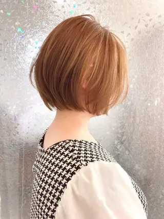 ショート カラー 明るい白髪染め専門店兵庫駅前店所属・山口 一馬のヘアスタイル