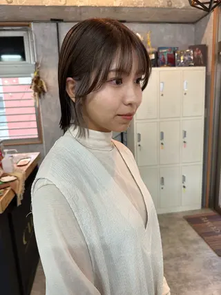 ショート C’LD hair  produce /シールドヘア所属・モテ髪/ボブ/ショー ト/アダチフウトのヘアスタイル