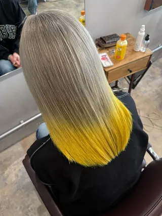 ロング 佐田 智郷のヘアスタイル