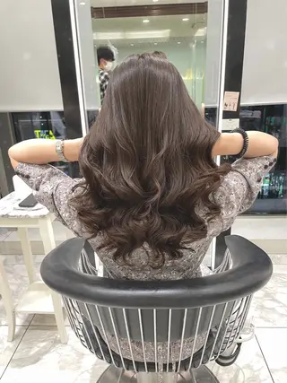 ロング ace share salon所属・韓国風パーマ/ 菅沼 成郷のヘアスタイル